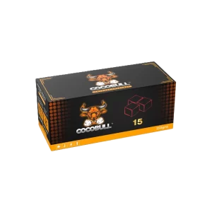 COCOBULL Coconut Shell Charcoal  Premium Quality Flats 15MM - 250 Grams