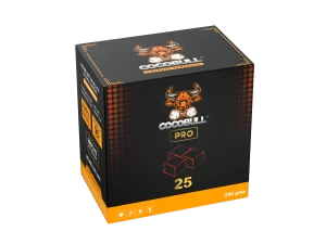 COCOBULL Coconut Shell Charcoal  Premium Quality  25MM - 250 Grams